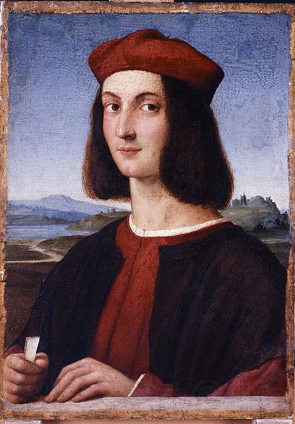 RAFFAELLO Sanzio Retrato de Pietro Bembo France oil painting art
